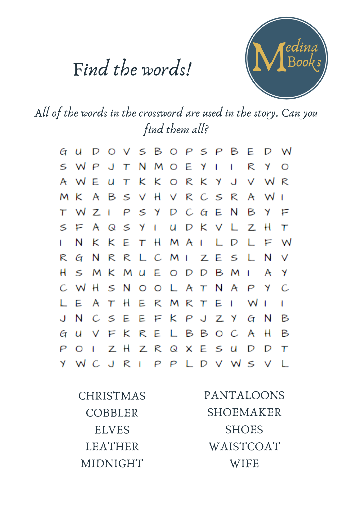 The Elves and the Shoemaker Activity Pack - Image 3