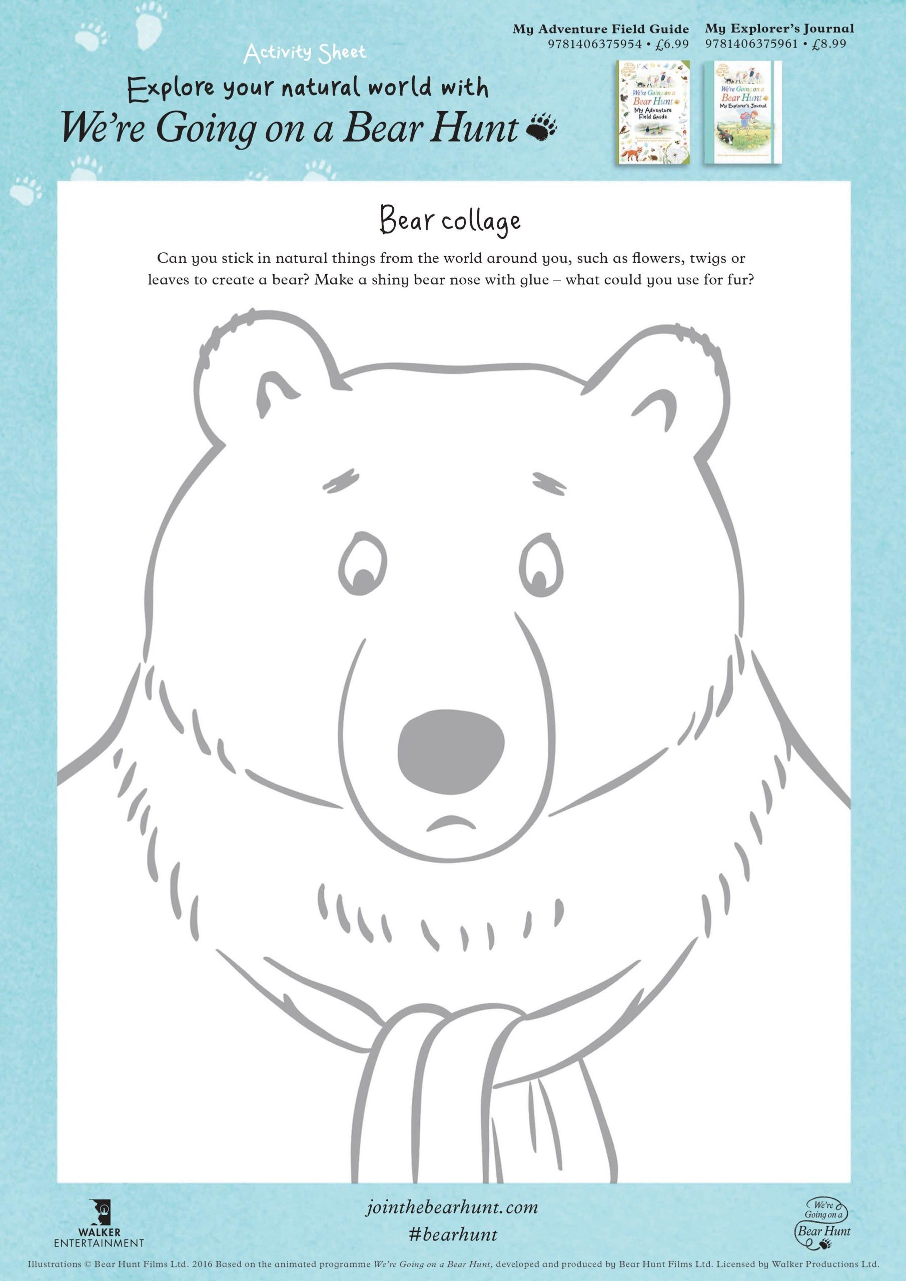 Bear Hunt Activity Sheet - Image 4