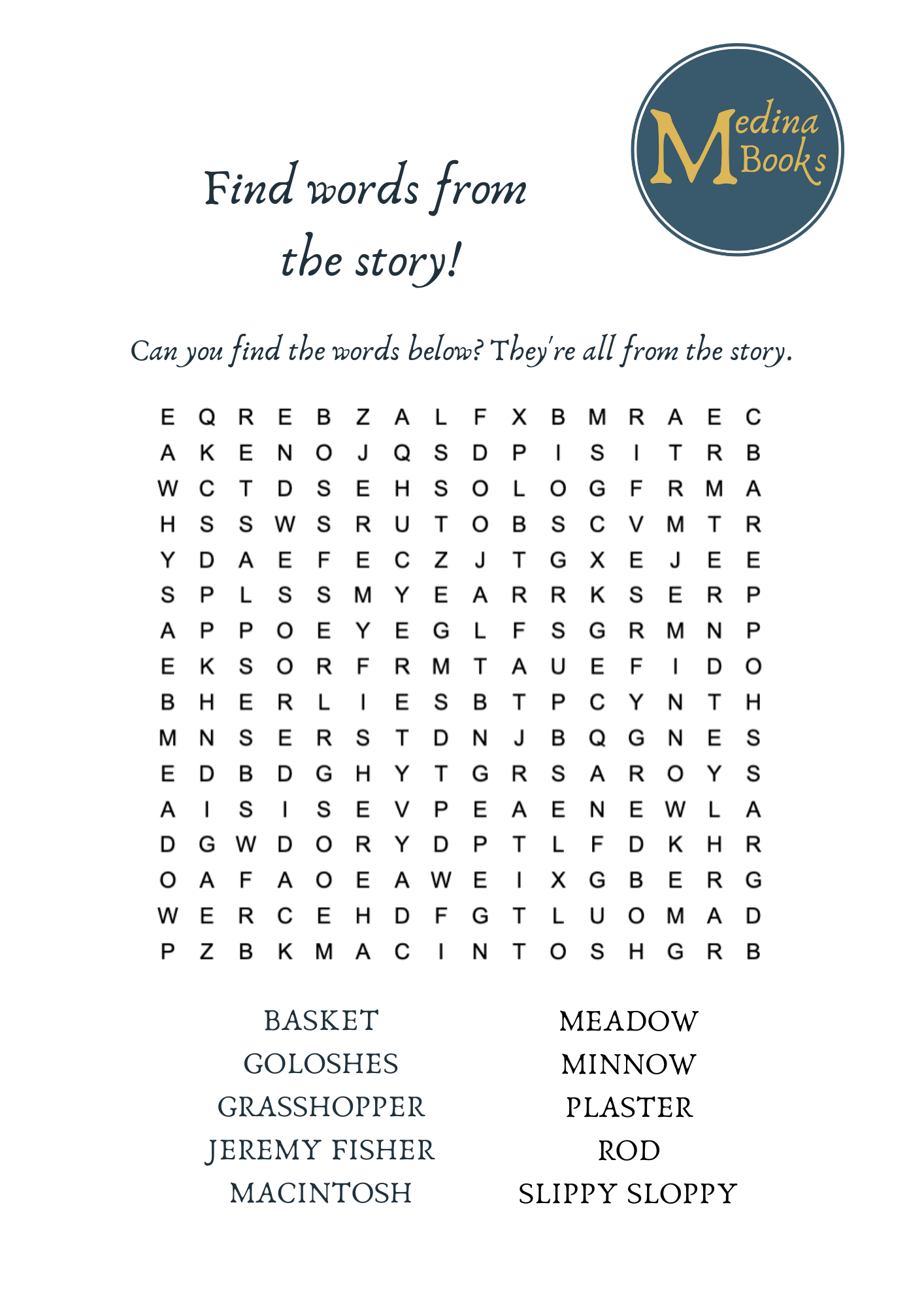 The Tale of Jeremy Fisher Activity Pack - Image 2