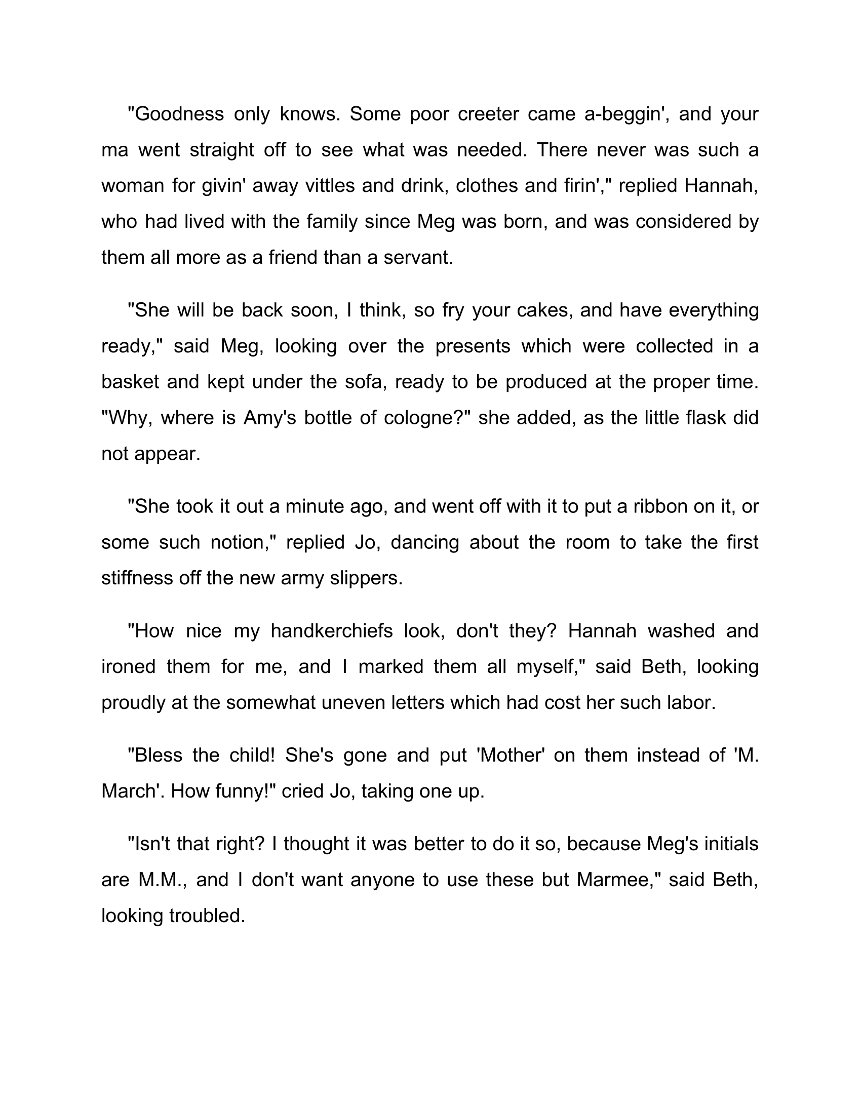 Little Women Read-Along Sheet (Chapter Two) - Image 4