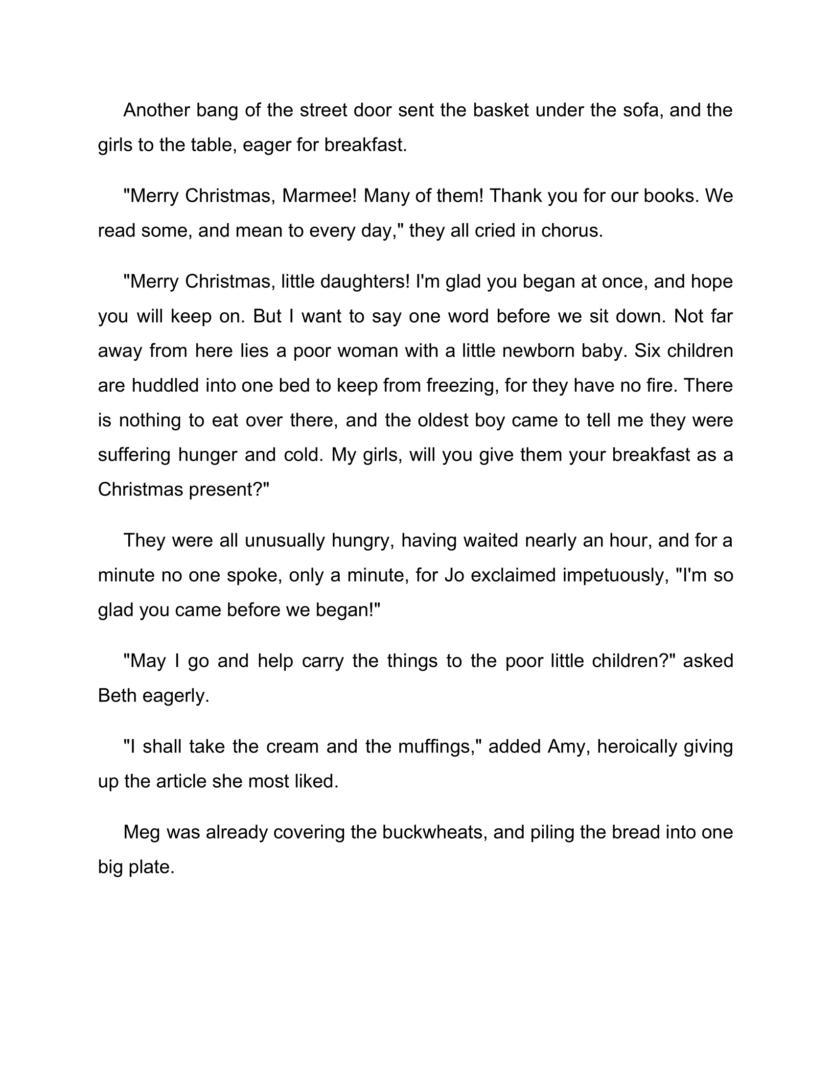 Little Women Read-Along Sheet (Chapter Two) - Image 6