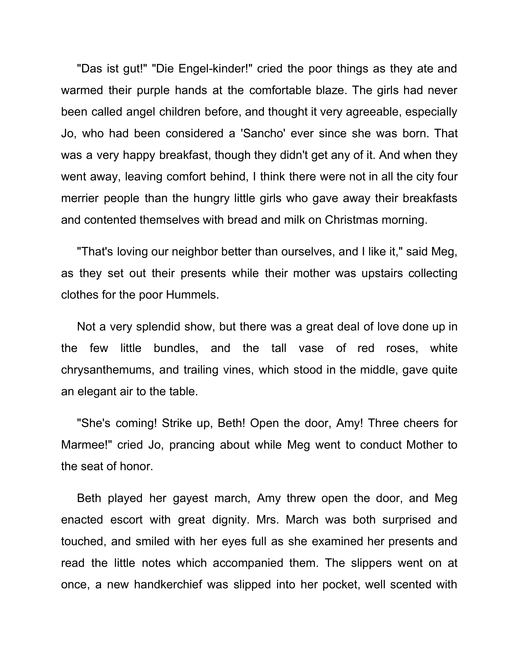 Little Women Read-Along Sheet (Chapter Two) - Image 8