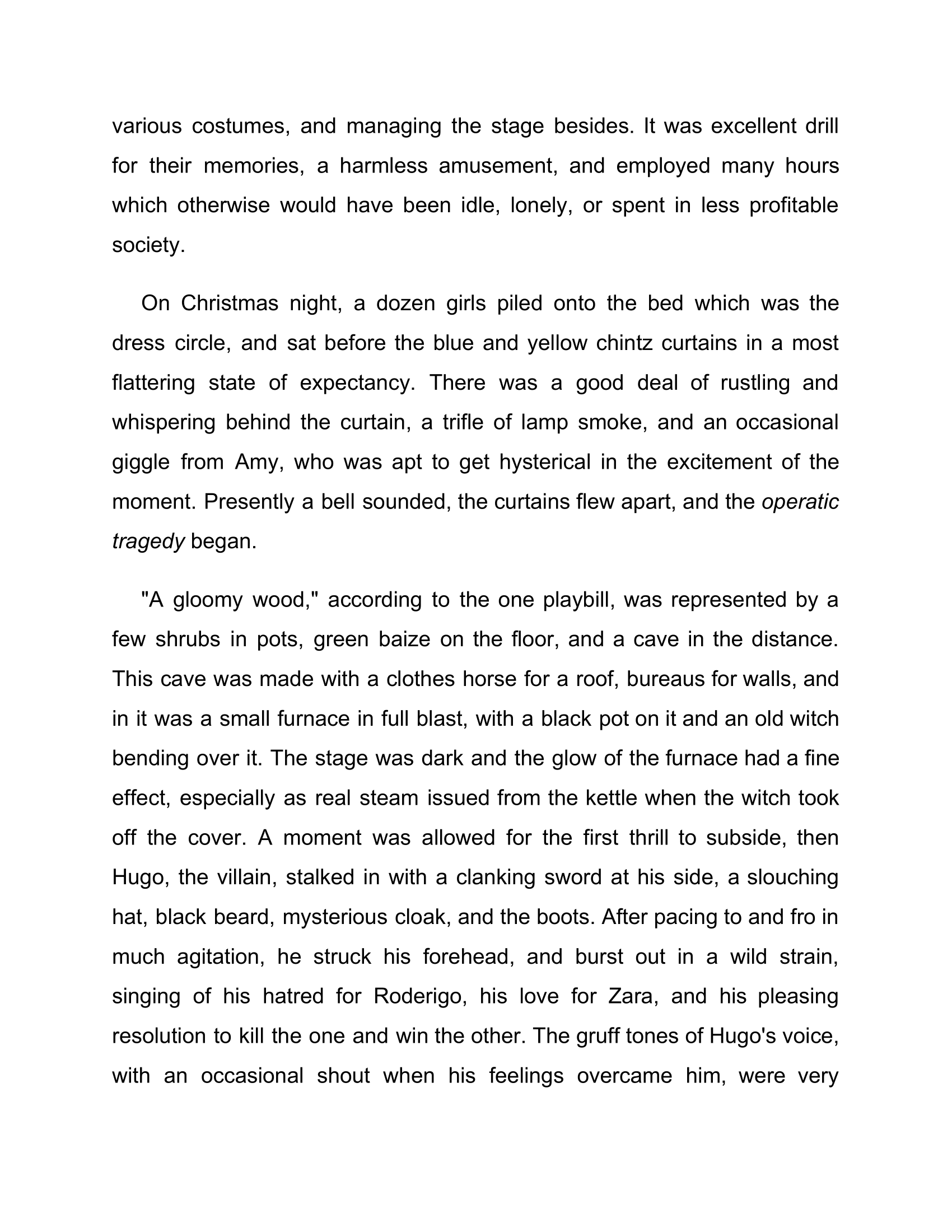 Little Women Read-Along Sheet (Chapter Two) - Image 10