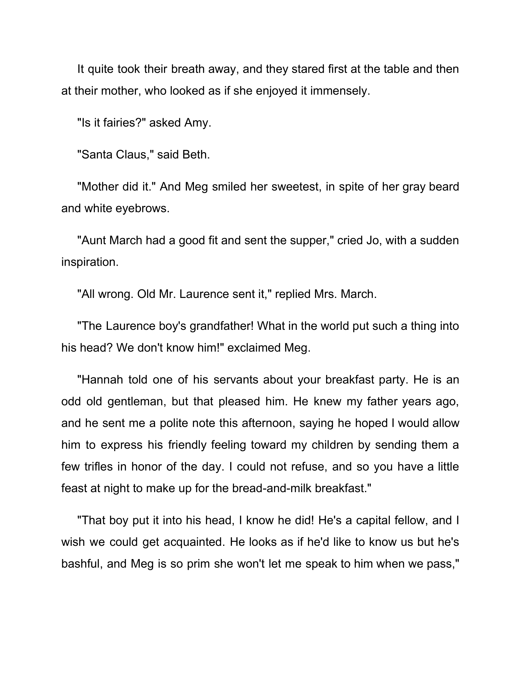 Little Women Read-Along Sheet (Chapter Two) - Image 16