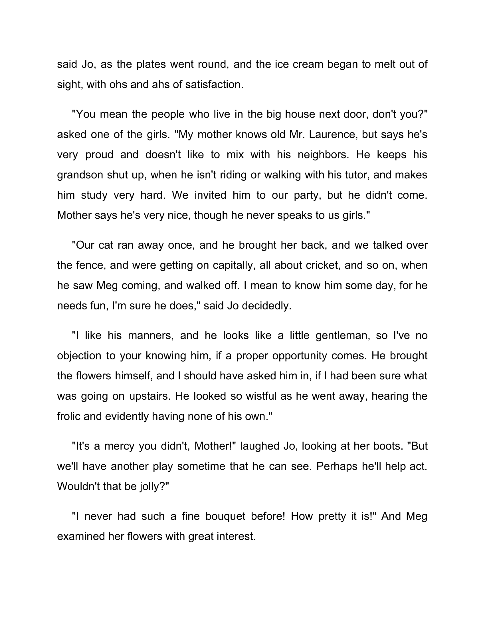 Little Women Read-Along Sheet (Chapter Two) - Image 17
