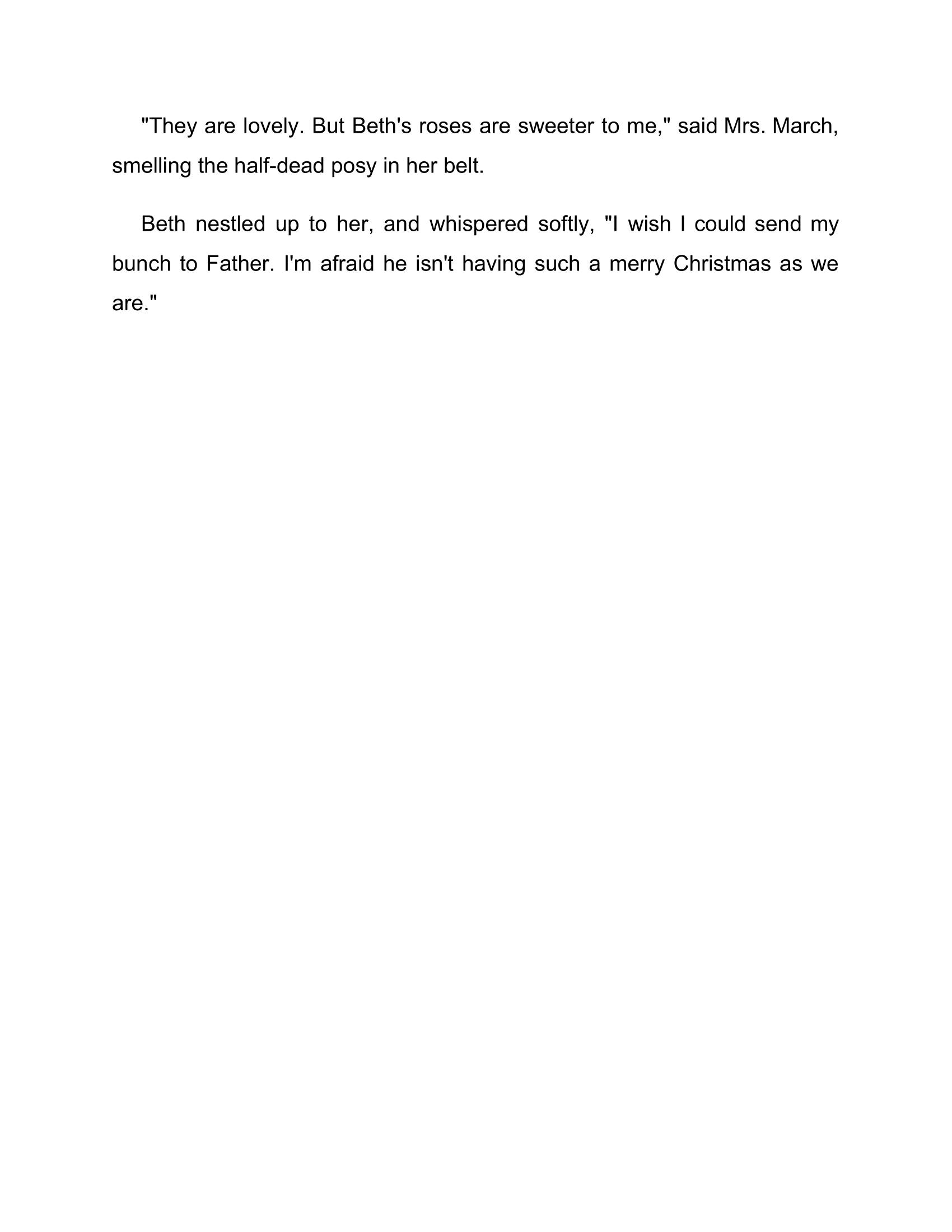 Little Women Read-Along Sheet (Chapter Two) - Image 18