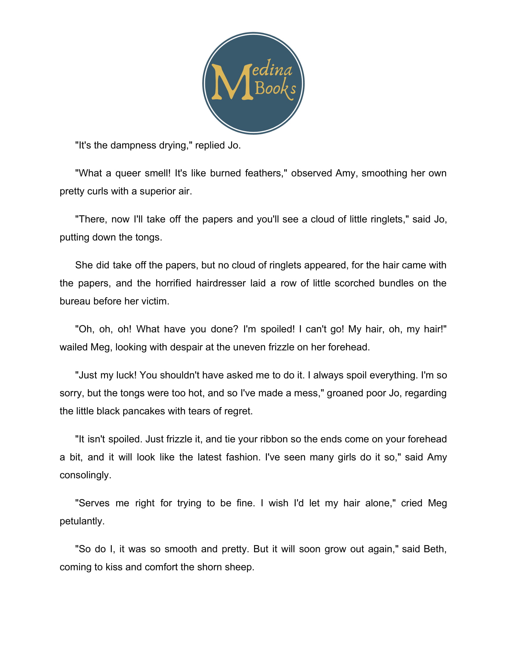 Little Women Read-Along Sheet (Chapter Three) - Image 5