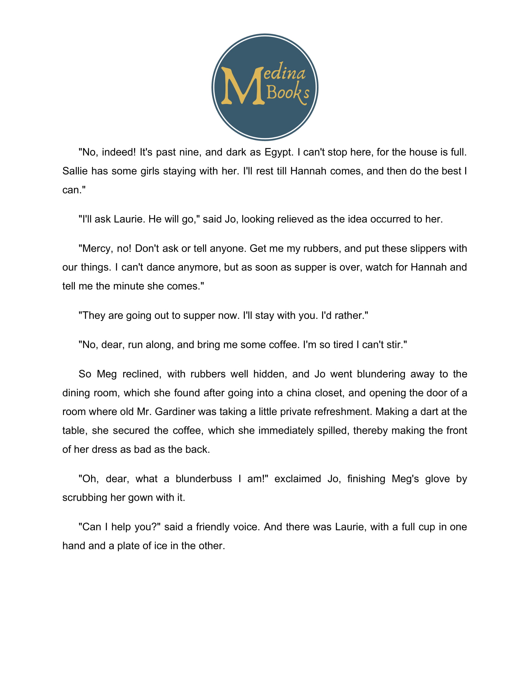 Little Women Read-Along Sheet (Chapter Three) - Image 14