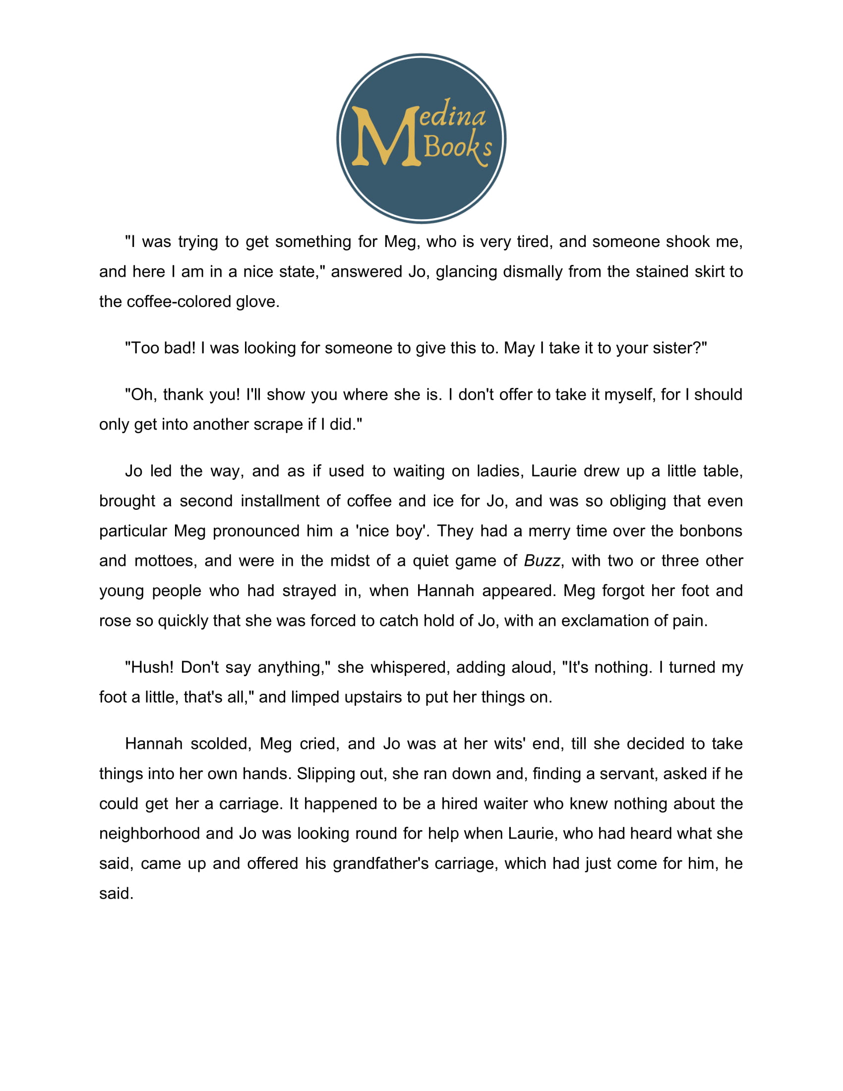 Little Women Read-Along Sheet (Chapter Three) - Image 15