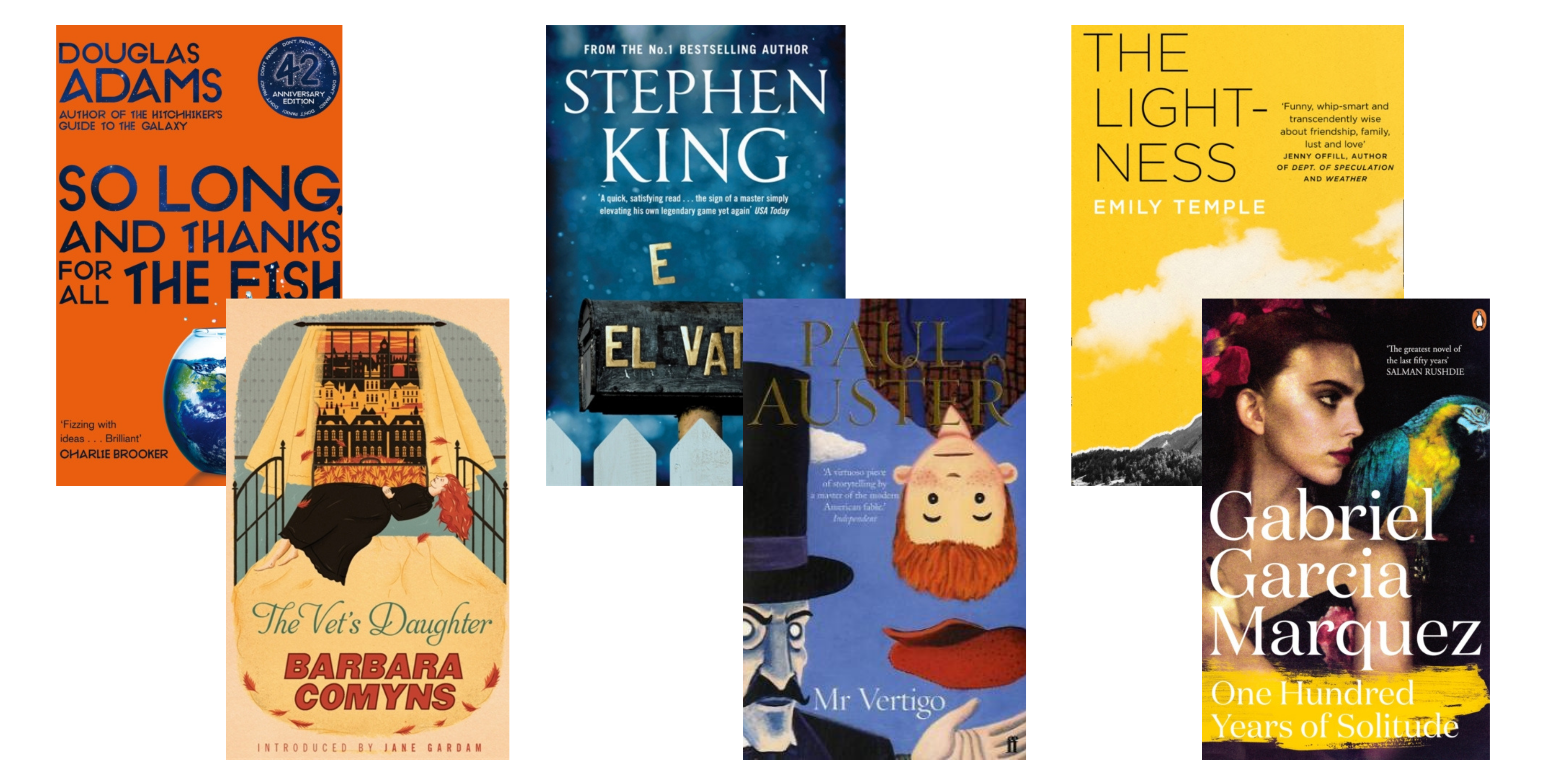 Novels to give you a lift