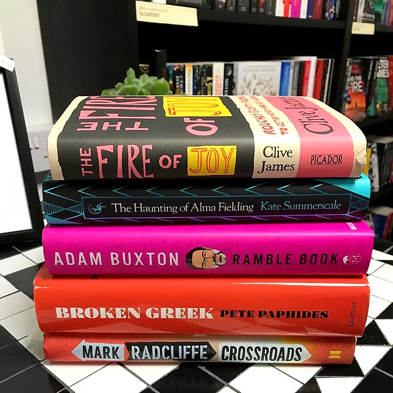 Pauls January reading pile